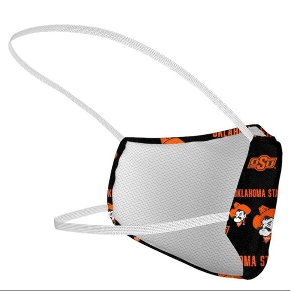 New in Package Oklahoma State Cowboys Face Covering Mask Masks Set of 3 - Picture 5 of 6